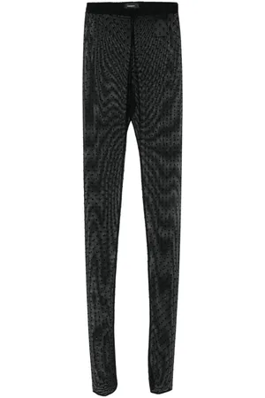 WARDROBE.NYC Gepunktete Strumpfhose