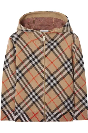 Burberry Kapuzenjacke mit Check-Muster