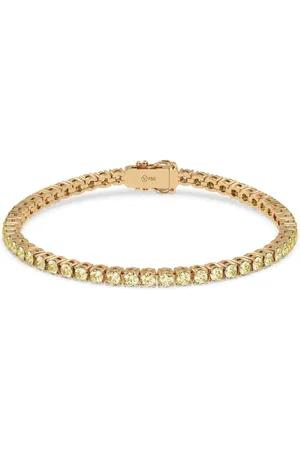 VEYNOU Elara Tennis-Armband aus 18kt recyceltem Gelbgold mit Diamant