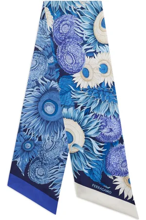 Salvatore Ferragamo Bandeau mit Sonnenblumen-Print
