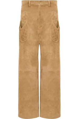 Moschino Hose aus Wildleder