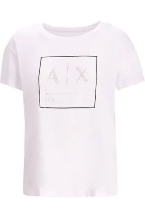 Armani Exchange T-Shirt mit Logo-Print