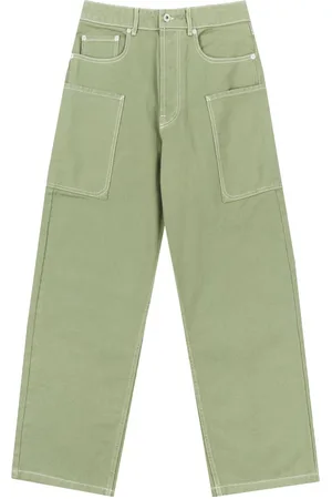 Kenzo Elephant Flag Green Cargohose