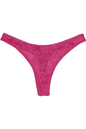 FLEUR DU MAL Le Stretch Tanga aus Spitze