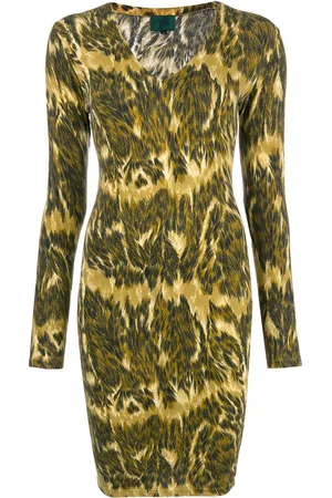 Jean Paul Gaultier Kleid mit Animal-Print