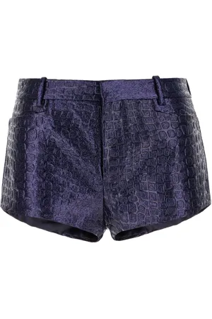 Tom Ford Shorts mit Kroko-Effekt