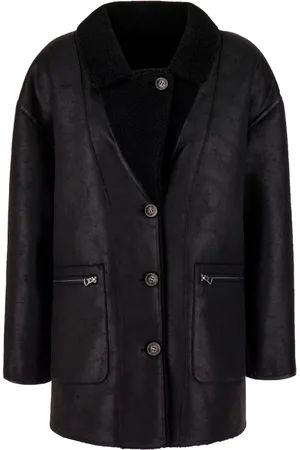 Urban Code Wendbare Jacke aus Faux Shearling
