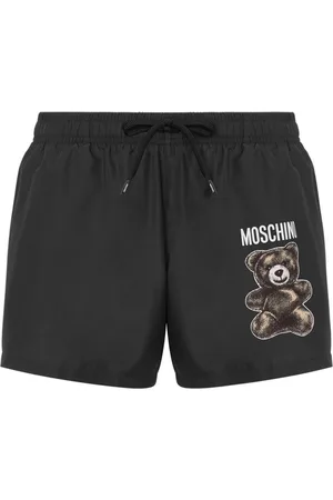 Moschino Badeshorts mit Logo-Print