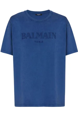 Balmain T-Shirt mit Vintage-Logo-Print