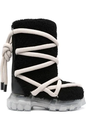 Rick Owens Halbhohe Lunar Tractor Stiefel