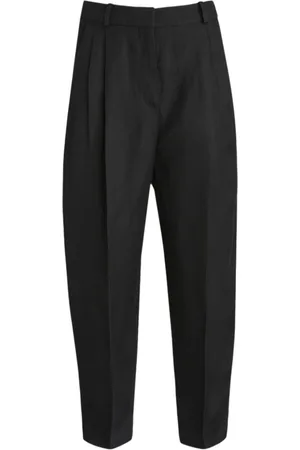 Stella McCartney Tapered-Hose mit Bügelfalten