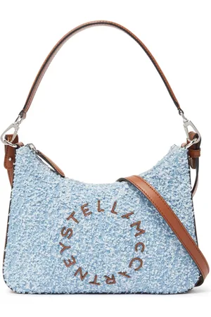 Stella McCartney Tweed-Schultertasche