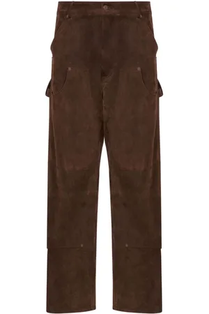 Moschino Hose aus Wildleder