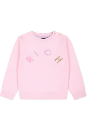 John Richmond Jacquard-Pullover mit Logo