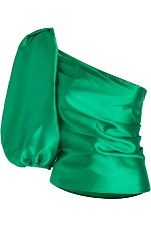 SIMONA CORSELLINI Oberteil aus Satin