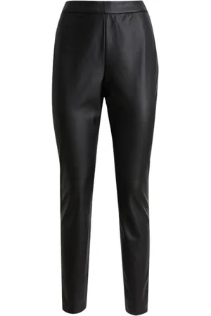 HUGO BOSS Hose aus Faux-Leder
