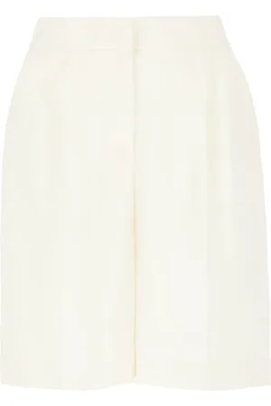 SIMONA CORSELLINI Shorts mit Logo-Schild