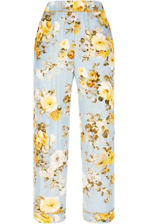 Jucca Hose mit Blumen-Print