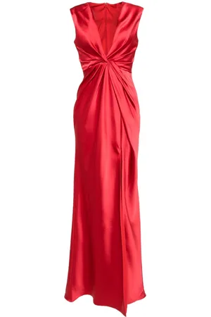 Amsale Fließendes Kleid mit Drapierung