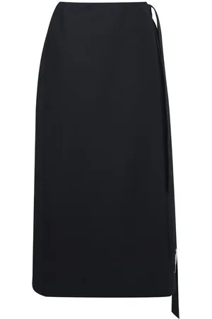 PORTS 1961 Woll-Seiden-Midirock
