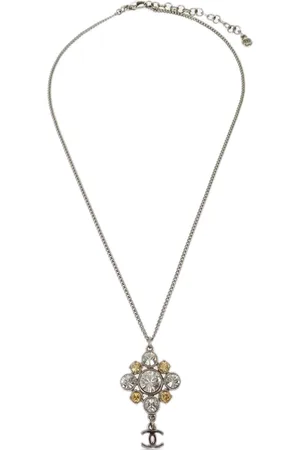 CHANEL 2010 Halskette mit Strass