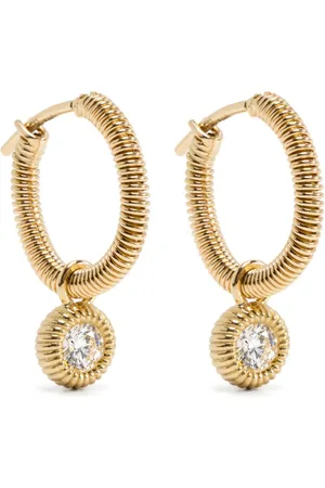 LEANDRA BAGS 18kt Cabo S Gelbgoldohrringe mit Diamanten