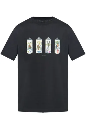 Paul Smith T-Shirt mit Spray Cans-Print