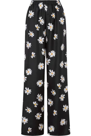 Moschino Hose mit Margeriten-Print