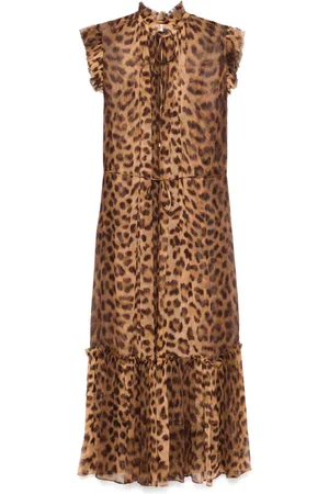 ZIMMERMANN Crush Flutter Midikleid