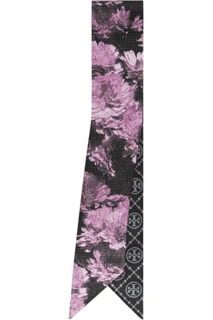 Tory Burch Schal mit Pixel Flower-Print