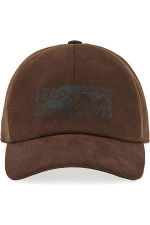 Salvatore Ferragamo Baseballkappe mit Logo-Print