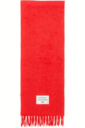Acne Studios Schal mit Fransen