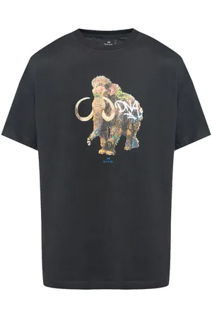 Paul Smith T-Shirt mit Graffiti Mammoth-Print