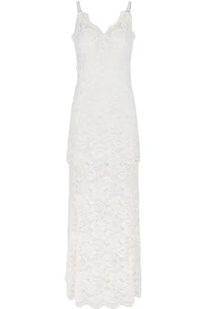 Paco rabanne Maxikleid aus Spitze