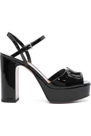 VALENTINO GARAVANI 115mm VLogo Plateau-Sandalen