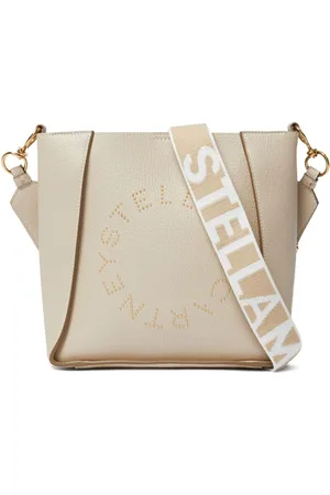 Stella McCartney Schultertasche aus veganem Leder mit Logo
