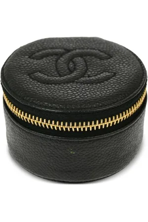 CHANEL 1990-2000s Schmucketui mit CC-Motiv