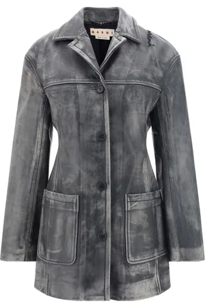 Marni Klassische Lederjacke