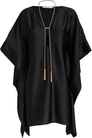 SIMONA CORSELLINI Midikleid aus Satin
