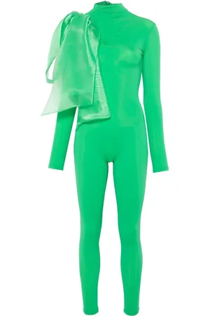 Atu Body Couture Jumpsuit mit Organza-Schleife