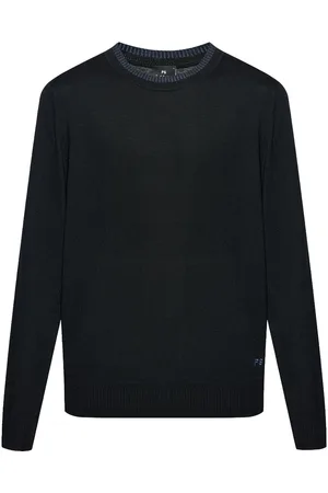 Paul Smith Merinopullover mit Kontrastkragen
