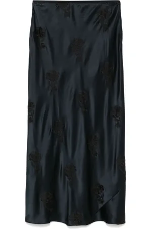 Dorothee Schumacher Midirock mit Blumenstickerei