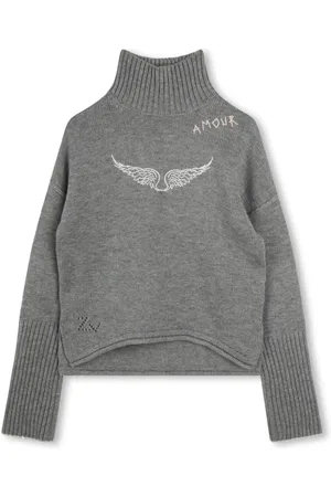 Zadig & Voltaire Pullover mit Logo-Stickerei