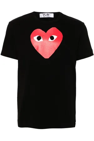 Comme des Garçons T-Shirt mit Herz-Print