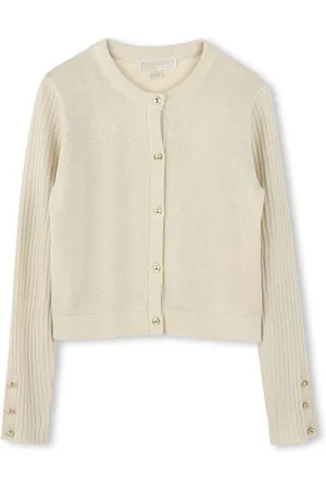 Michael Kors Cardigan mit rundem Ausschnitt