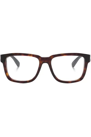 Bvlgari Brille mit eckigem Gestell