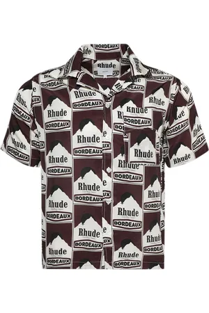 Rhude Moonlight Bordeaux Hemd