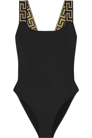 VERSACE Badeanzug mit Greca-Muster