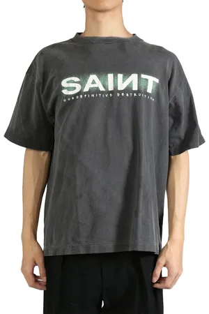 SAINT MXXXXXX Logo-print cotton T-shirt