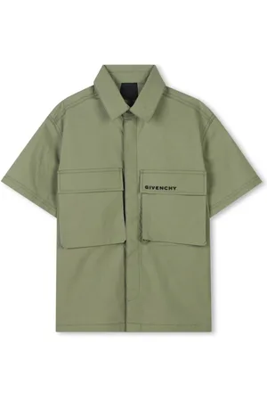 Givenchy Hemd mit Logo-Stickerei